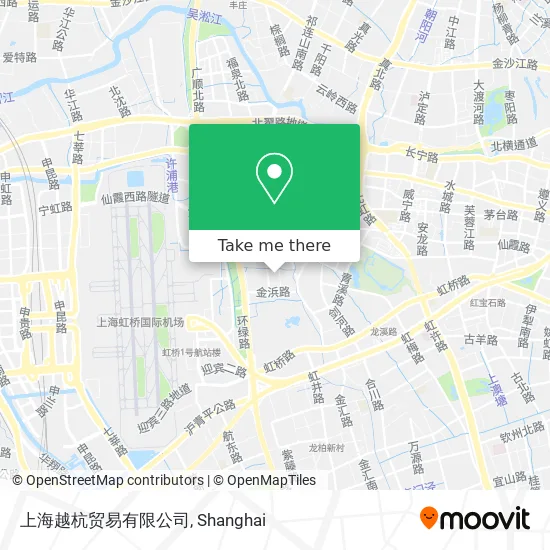 上海越杭贸易有限公司 map