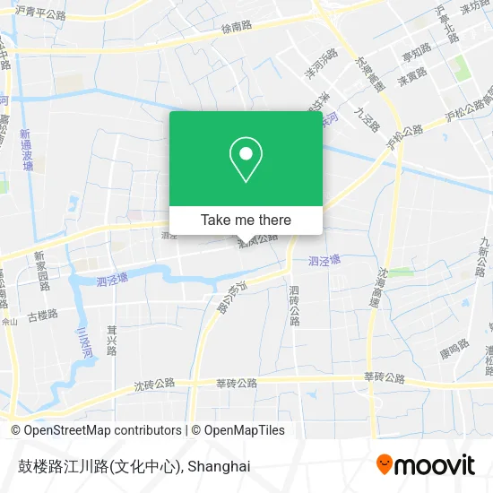 鼓楼路江川路(文化中心) map