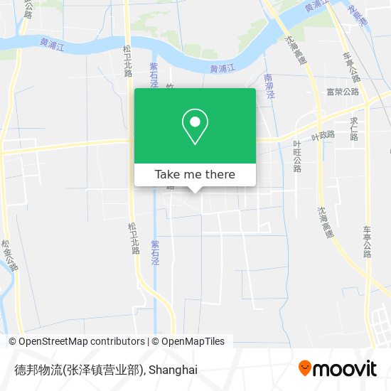 德邦物流(张泽镇营业部) map