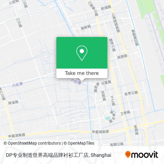 DP专业制造世界高端品牌衬衫工厂店 map