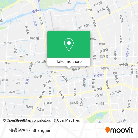 上海遵尚实业 map