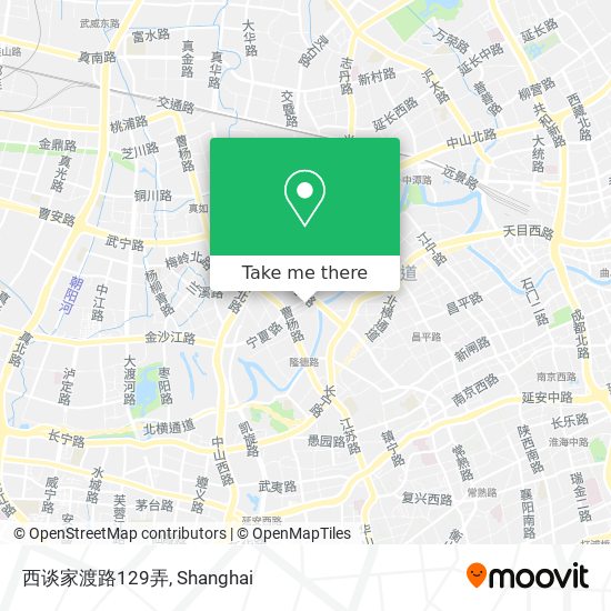 西谈家渡路129弄 map