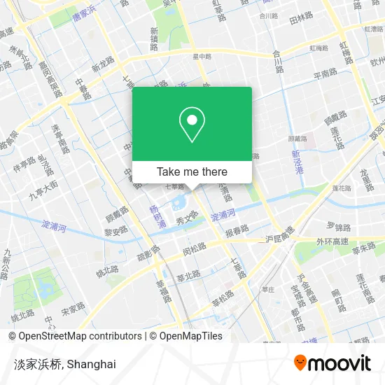淡家浜桥 map