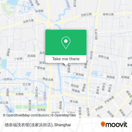 德奈福洗衣馆(淡家浜街店) map
