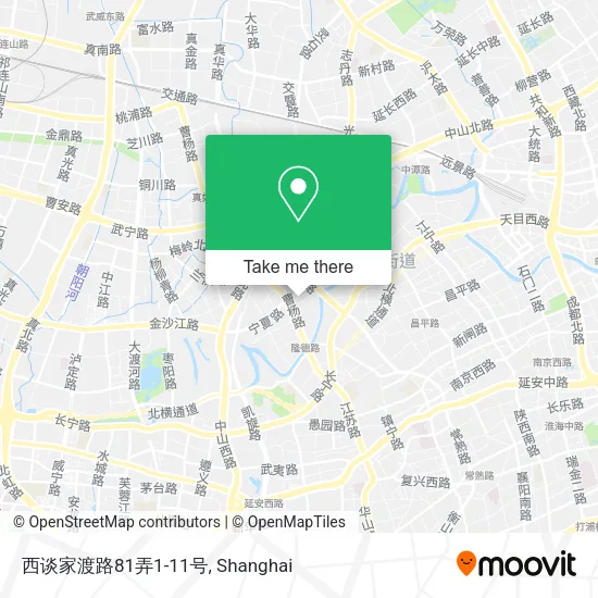 西谈家渡路81弄1-11号 map