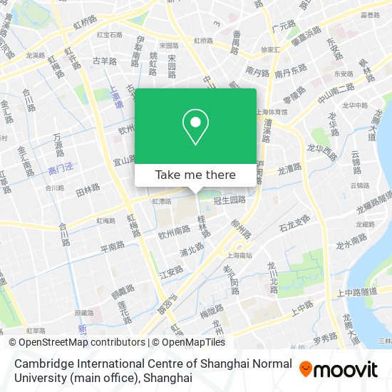 Cambridge International Centre of Shanghai Normal University (main office) map