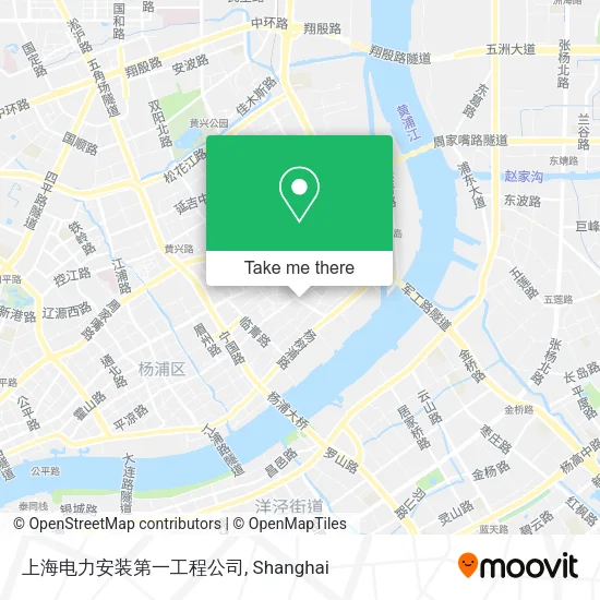 上海电力安装第一工程公司 map