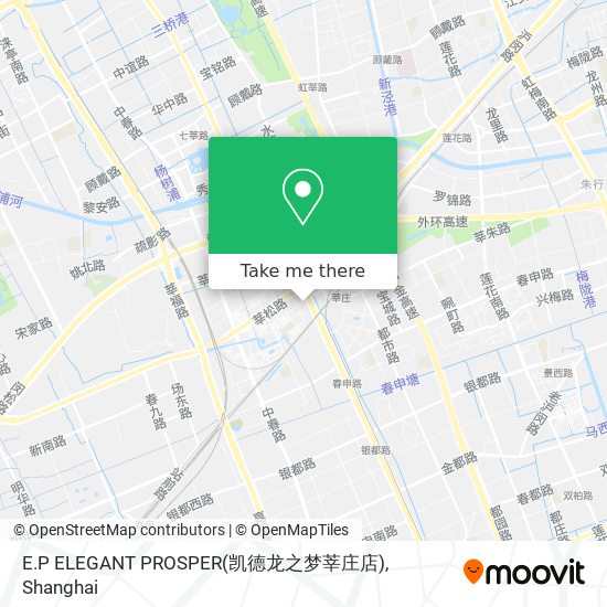 E.P ELEGANT PROSPER(凯德龙之梦莘庄店) map