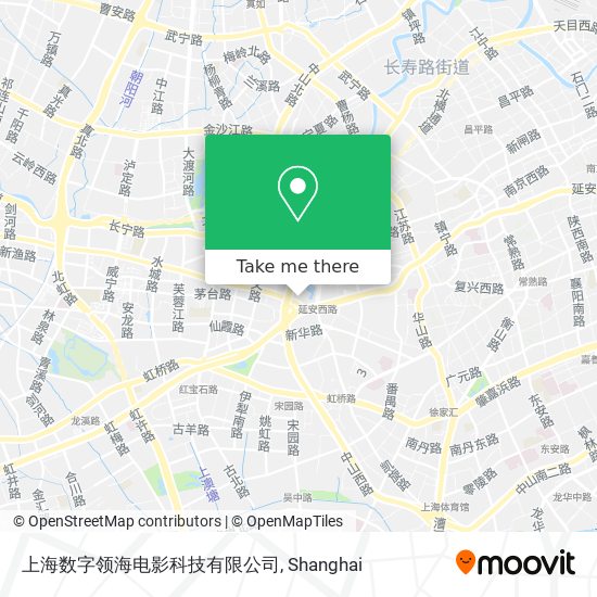 上海数字领海电影科技有限公司 map