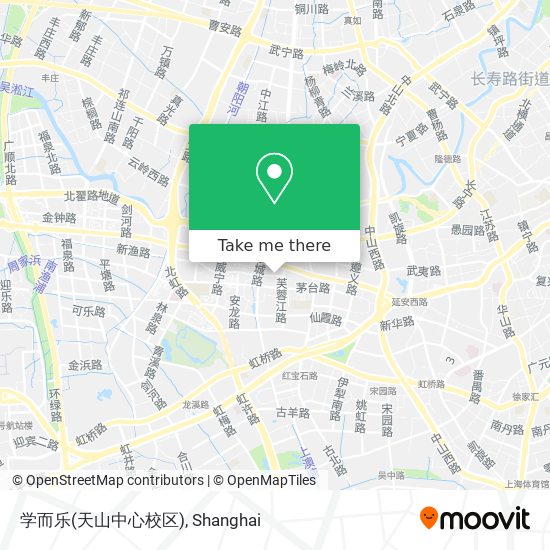 学而乐(天山中心校区) map