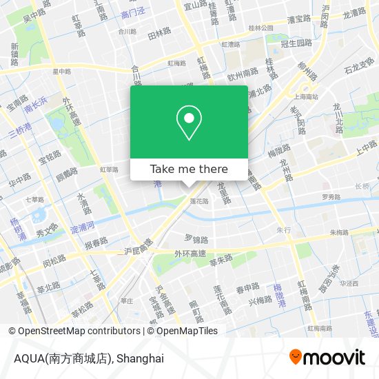 AQUA(南方商城店) map