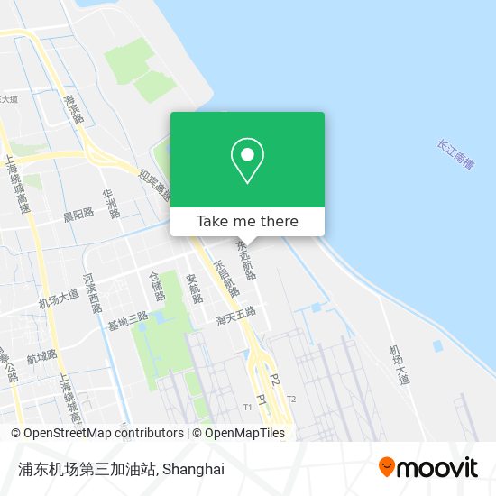浦东机场第三加油站 map