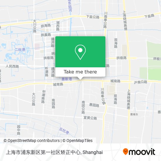 上海市浦东新区第一社区矫正中心 map