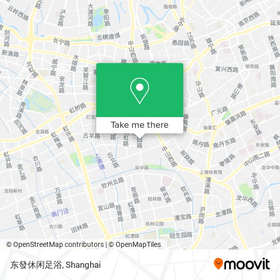 东發休闲足浴 map