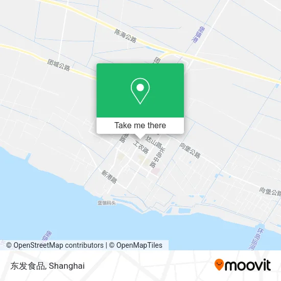 东发食品 map