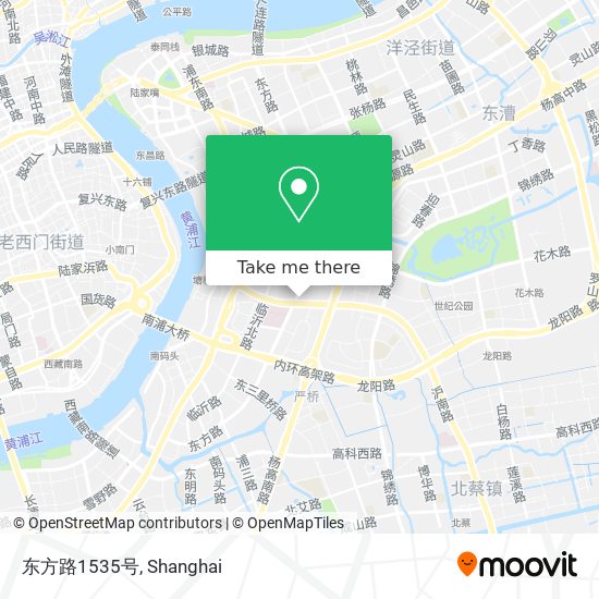 东方路1535号 map