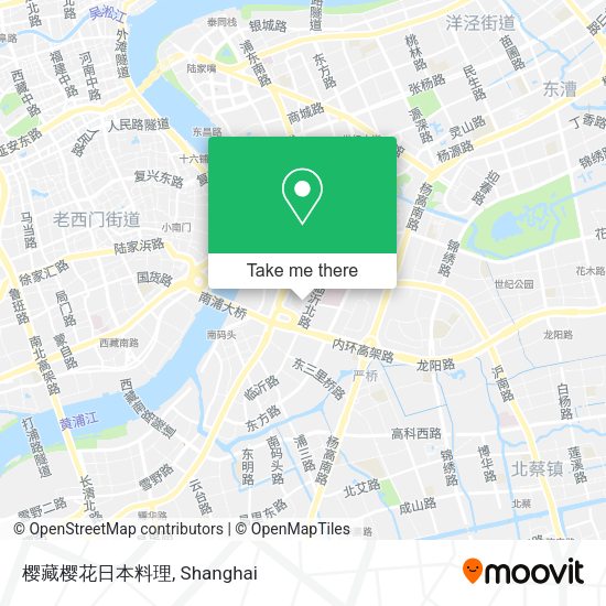 樱藏樱花日本料理 map