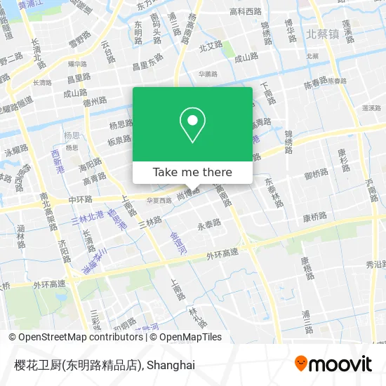 樱花卫厨(东明路精品店) map