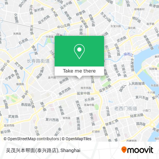 吴茂兴本帮面(泰兴路店) map