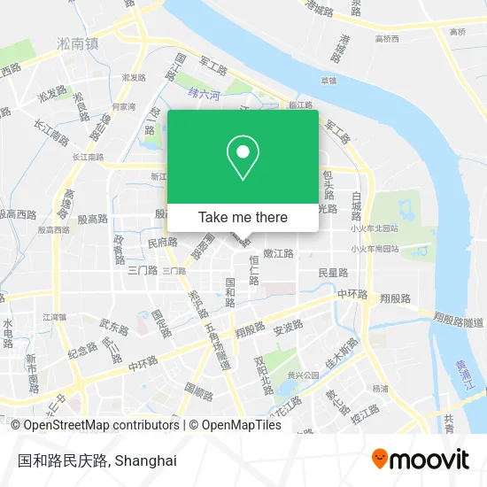 国和路民庆路 map