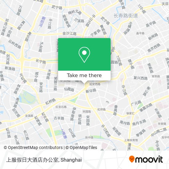 上服假日大酒店办公室 map