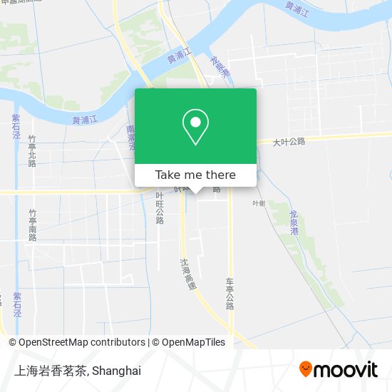 上海岩香茗茶 map