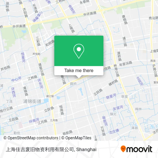 上海佳吉废旧物资利用有限公司 map