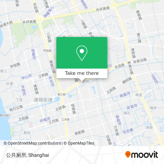 公共厕所 map