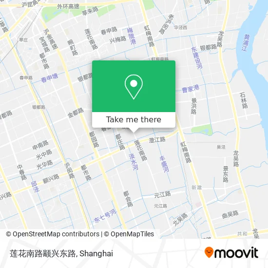 莲花南路颛兴东路 map