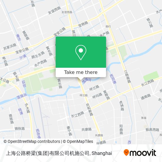 上海公路桥梁(集团)有限公司机施公司 map