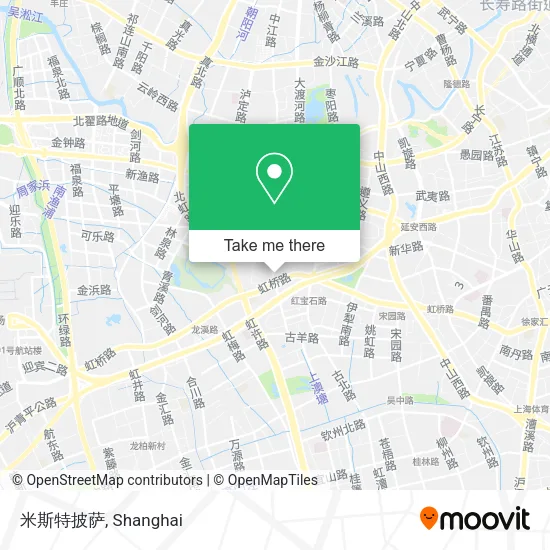 米斯特披萨 map