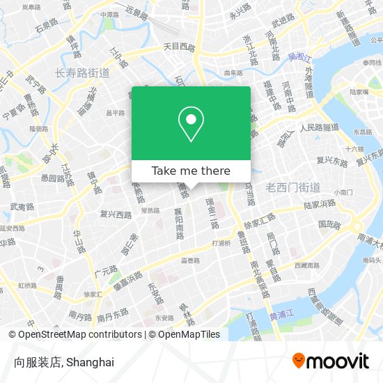 向服装店 map