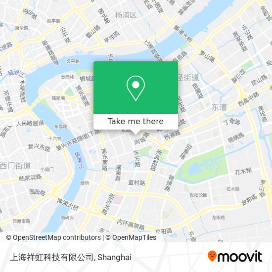 上海祥虹科技有限公司 map