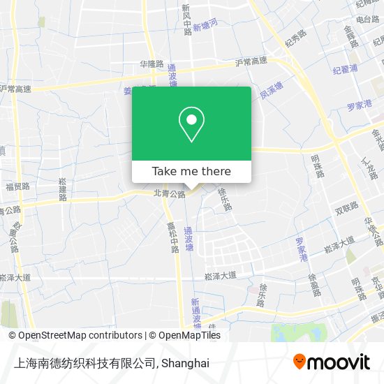 上海南德纺织科技有限公司 map