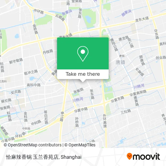 恰麻辣香锅 玉兰香苑店 map