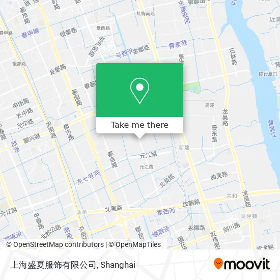 上海盛夏服饰有限公司 map