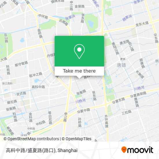 高科中路/盛夏路(路口) map
