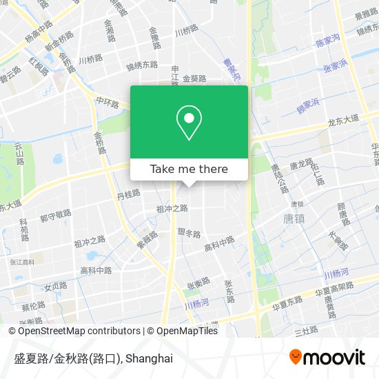 盛夏路/金秋路(路口) map