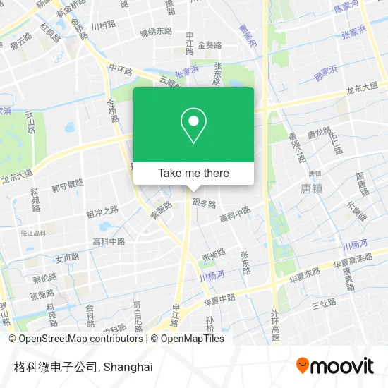 格科微电子公司 map