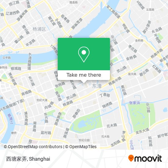 西塘家弄 map