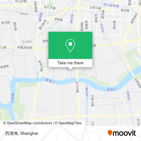 西塘角 map