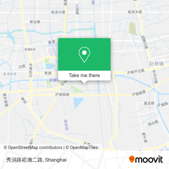 秀涓路崧漪二路 map