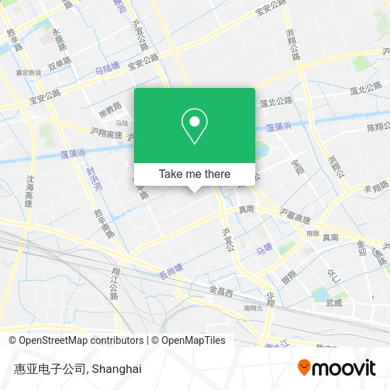 惠亚电子公司 map