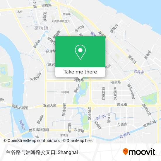 兰谷路与洲海路交叉口 map