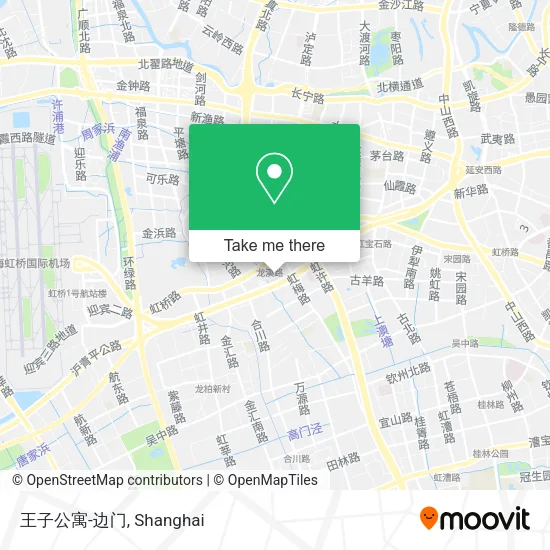 王子公寓-边门 map