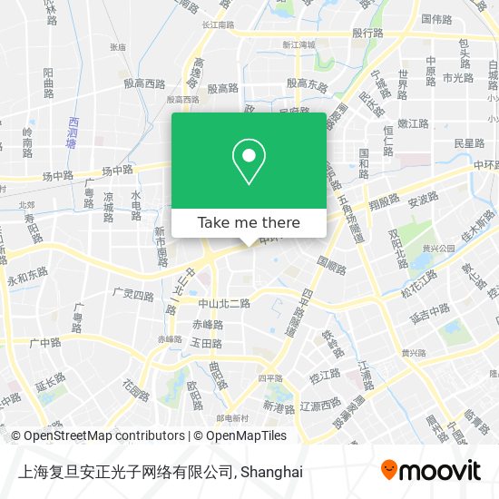 上海复旦安正光子网络有限公司 map