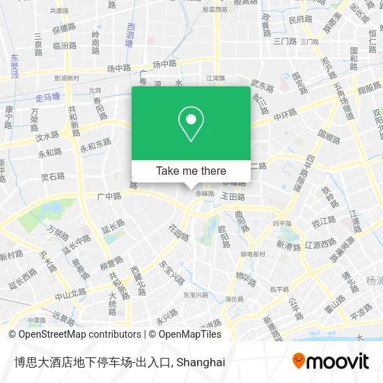 博思大酒店地下停车场-出入口 map