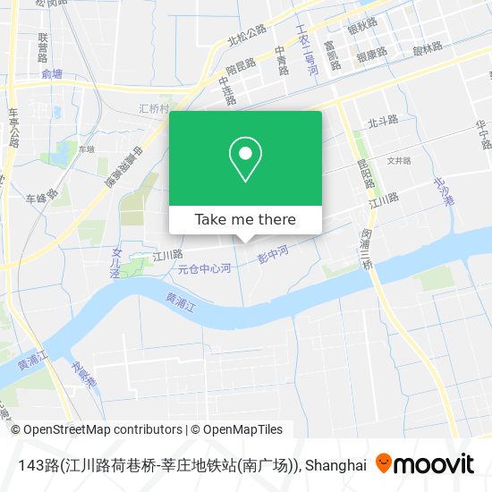 143路(江川路荷巷桥-莘庄地铁站(南广场)) map