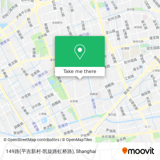 149路(平吉新村-凯旋路虹桥路) map