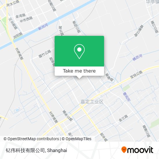 钇伟科技有限公司 map